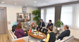 KAZAKİSTAN BÜYÜKELÇİSİ ABZAL SAPARBUKLY, VALİ MAHMUT DEMİRTAŞ’I ZİYARET ETTİ