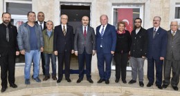 DEMİRTAŞ’TAN ÇUKUROVA GAZETECİLER CEMİYETİ’NE ZİYARET