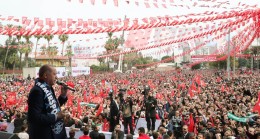 CUMHURBAŞKANI ERDOĞAN  “Akdeniz gibi engin kalpli Adana. İkramı, ihsanı, insanı güzel koç yiğitler yatağı Adana. “