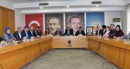 Başkan Küpeli ilk toplantıda dualarla anıldı