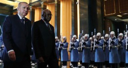 Burkina Faso Cumhurbaşkanı Kabore Cumhurbaşkanlığı Külliyesinde