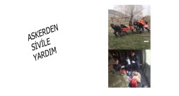 ASKERDEN SİVİLE YARDIM