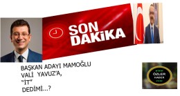 VALİ’YE “İT” DEDİMİ..?