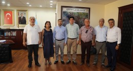 PLATFORM  BAŞKAN’I ÇÖL’DEN, BAŞKAN KOCAİSPİR’E