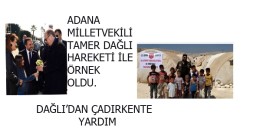 MİLLETVEKİLİ DAĞLI’DAN SAVAŞ MAĞDURLARINA