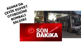 POLİS OTOSUNA BOMBALI SALDIRI
