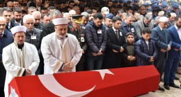 ŞEHİT PİYADE UZMAN ÇAVUŞ SELMAN CANKARA EBEDİ YOLCULUĞUNA UĞURLANDI