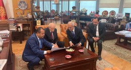 BAŞKAN ULUDAĞ, BAHÇELİ ‘NİN HUZURUNDA