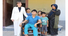 SOSYAL İŞLER BAŞKANI KEPME , ENES’İN SESİNİ   DUYDU VE GEREGİNİ YAPTI