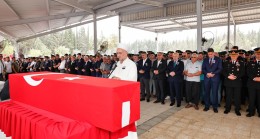 ŞEHİT UZMAN ÇAVUŞ YILDIRIM EBEDİ YOLCULUĞUNA UĞURLANDI