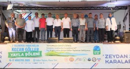 KOZAN GÖLLER YAYLA ŞÖLENİ’NİN 3’ÜNCÜSÜ YAPILDI