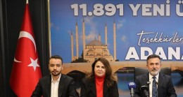 AK PARTİ’NİN  ADANA ’DAKİ ÜYE SAYISI  328 BİNİ AŞTI