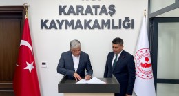 KAYMAKAM AKTAN;A VEDA ZİYARETİ
