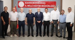 *ESKİ DOSTLAR YENİ GÖREVDE BULUŞTU*