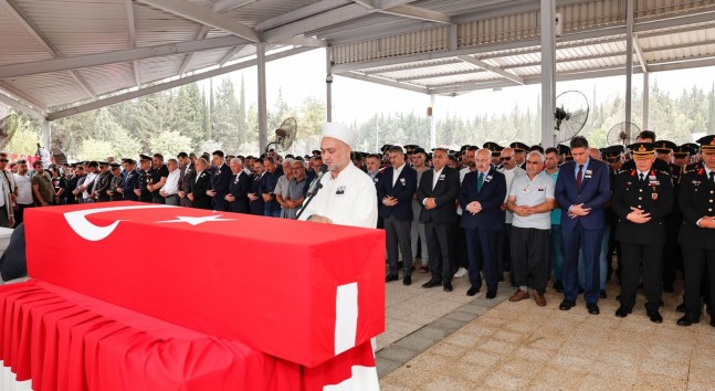 ŞEHİT UZMAN ÇAVUŞ YILDIRIM EBEDİ YOLCULUĞUNA UĞURLANDI