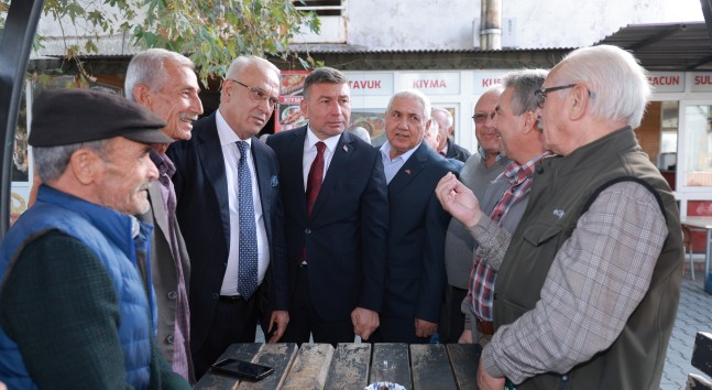 BAŞKAN KANLI ,”TOPLUMUN TÜM KESİMLERİ DİNLENİYOR”