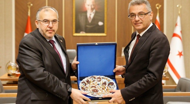 ÇALIŞKAN’DAN  KKTC’DE  YOĞUN  ZİYARET TRAFİĞİ