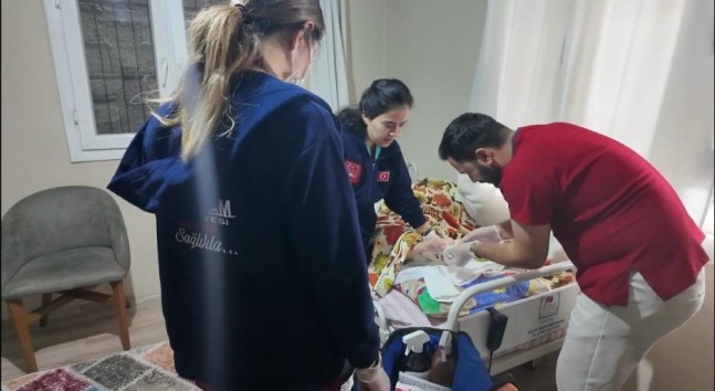 “SARIÇAM’DA SAĞLIK, EVLERİN KAPISINDA”