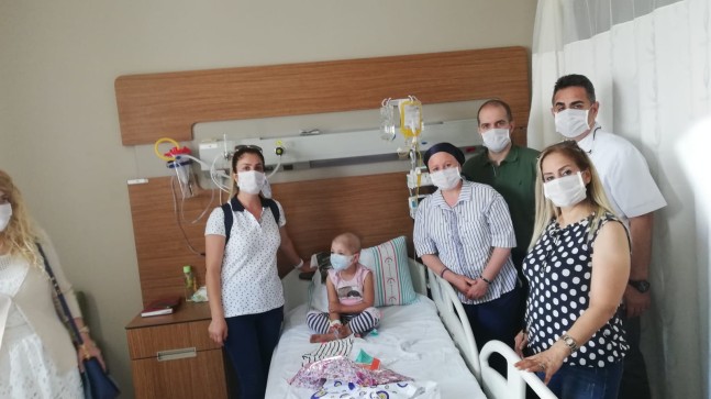 Hastalarına ‘Moral Ziyareti’