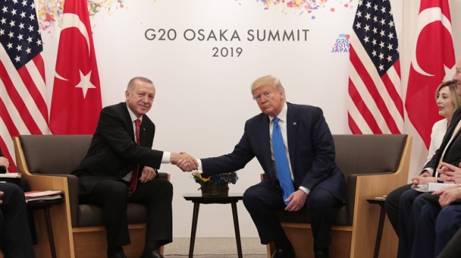 ERDOĞAN VE TRUMP OSAKA’DA BULUŞTU