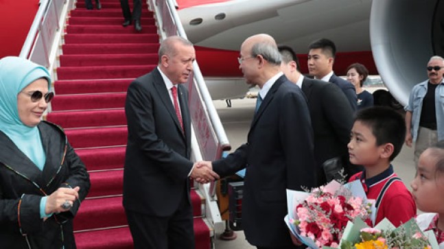 CUMHURBAŞKANI ERDOĞAN, ÇİN HALK CUMHURİYETİ’NDE