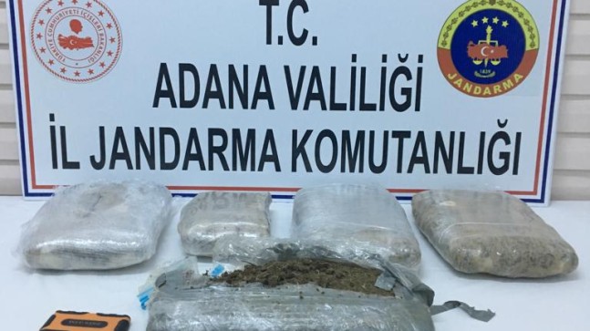 JANDARMANIN OPERASYONUNDA SKUNK MADDESİ ELE GEÇİRİLDİ