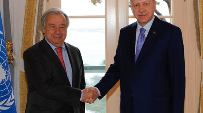 BM GENEL SEKRETERİ GUTERRES TÜRKİYE’DE