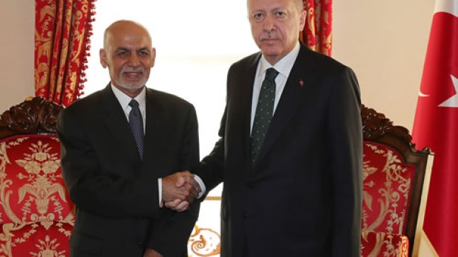 CUMHURBAŞKANI ERDOĞAN, AFGANİSTAN CUMHURBAŞKANI İLE