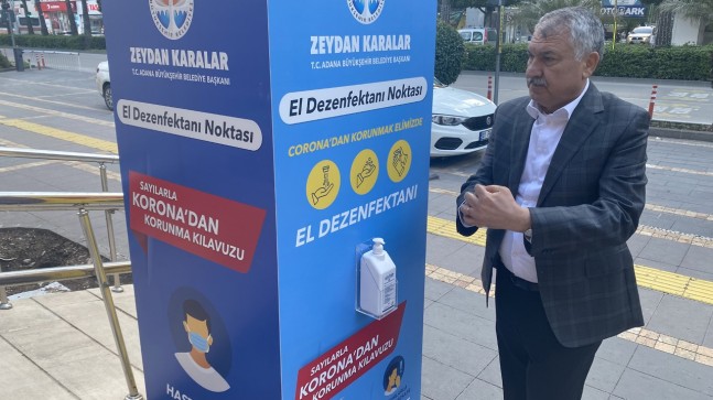 BAŞKAN KARALAR,ÖNLEMİNİ AL, EVDE KAL, SAĞLIKLI KAL…