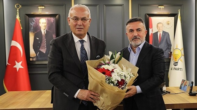 BAŞKAN KANLI’DAN, BAŞKAN DAĞLI’YA HAYIRLI OLSUN DİLEĞİ