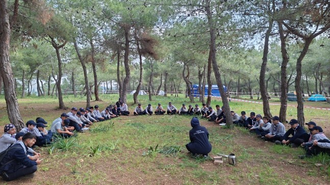 KIZILKAŞ’TA *İZCİ  ATEŞİ* YANDI