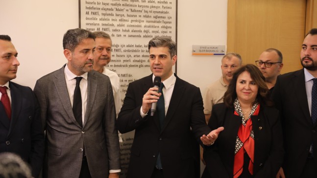 AK PARTİ İL BAŞKANI ÖZKAN GÖREVE BAŞLADI