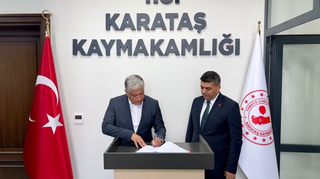 KAYMAKAM AKTAN;A VEDA ZİYARETİ