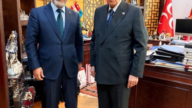 BAHÇELİ DAĞLI’YI KABUL ETTİ