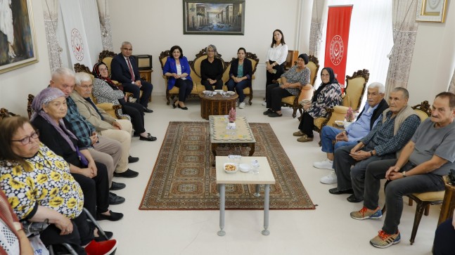 SÜREYYA YAVUZ’DAN  BÜYÜKLERE ZİYARET