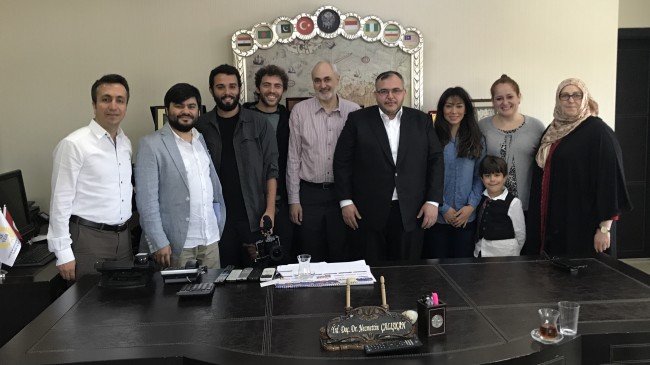 BREZİLYALI YARDIM KURULUŞU TEMSİLCİLERİNDEN ÇALIŞKAN’A ZİYARET