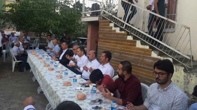 SAĞLAM AİLESİNİ DOST VE ARKADAŞLARI YALNIZ BIRAKMADI