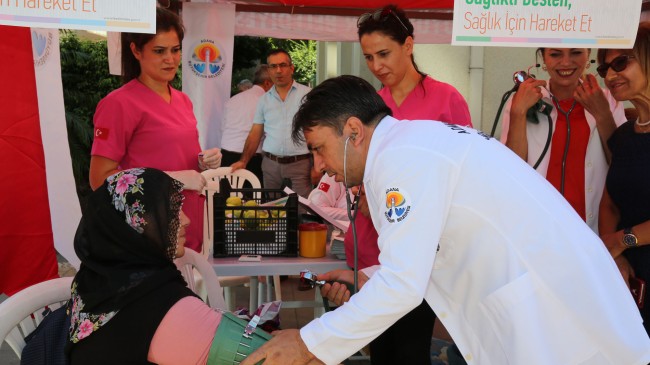 Büyükşehir’den Sağlıklı Yaşam Çadırı