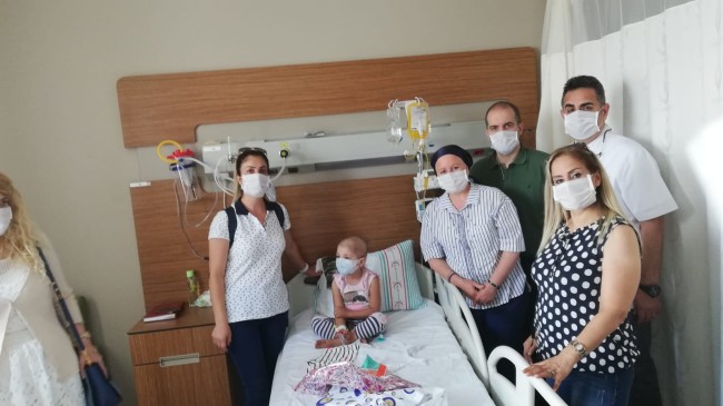 Hastalarına ‘Moral Ziyareti’