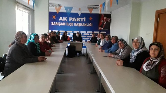 AK PARTİ SARIÇAM KADIN KOLLARI BAŞKANLIĞINA SALTAN ATANDI