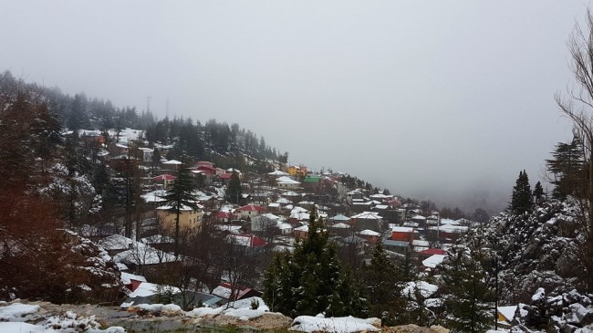Kızıldağ Yaylası Beyaza Büründü