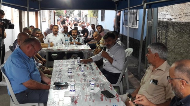 MERHUM KILIÇ İÇİN YEMEKLİ DUA PROĞRAMI