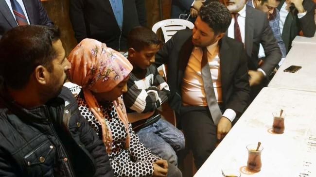 BAŞKAN AY “MAĞDUR VE MAZLUMLARA DUYARSIZ KALAMAYIZ “