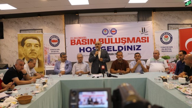 EĞİTİM-BİR-SEN ADANA ŞUBESİ 21. BASIN BULUŞMASI GERÇEKLEŞTİRİLDİ