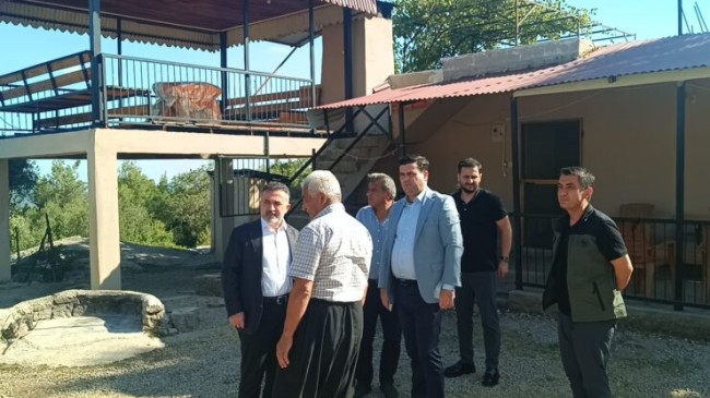 BAŞKAN DAĞLI OLAY YERİNDE