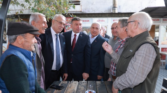 BAŞKAN KANLI ,”TOPLUMUN TÜM KESİMLERİ DİNLENİYOR”