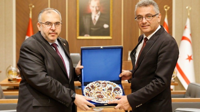 ÇALIŞKAN’DAN  KKTC’DE  YOĞUN  ZİYARET TRAFİĞİ