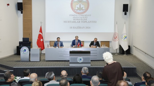 SEYHAN’DA GÖREV YAPAN MUHTARLAR KONUŞTU YETKİLİLER DİNLEDİ
