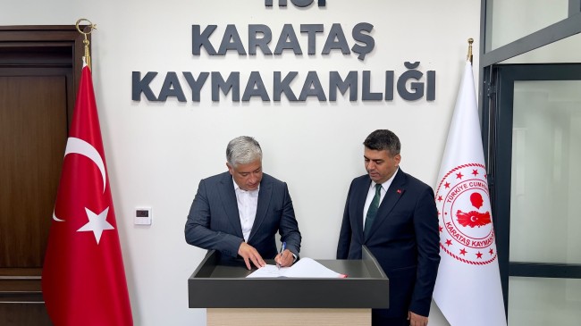 KAYMAKAM AKTAN;A VEDA ZİYARETİ
