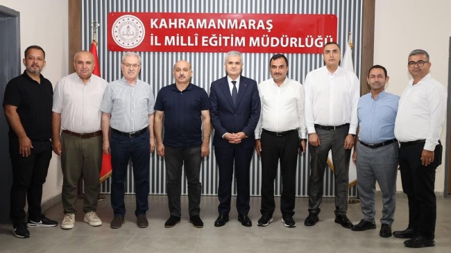 *ESKİ DOSTLAR YENİ GÖREVDE BULUŞTU*